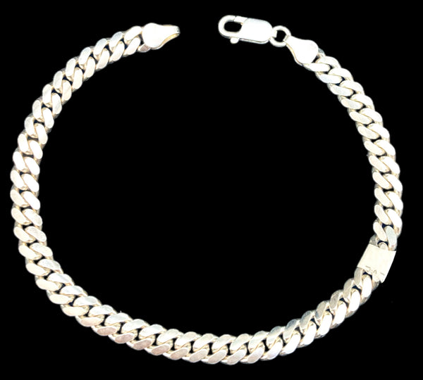 18.3g Cuban Link Bracelet Silver