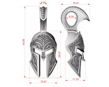 Roman Helment Pendant Silver 925