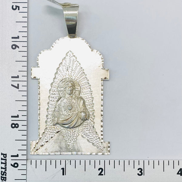 Jesus Silver Pendant