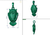 Pendant Owl Bird Silver 925