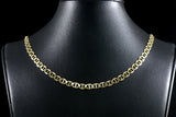 Solid 10kt Yellow Gold Mariner/Gucci Necklace-lirysjewelry