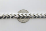 Genuine 925 Sterling Silver Miami Cuban Link Bracelets-lirysjewelry