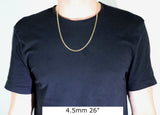 14kt Solid Curb Link Necklaces-lirysjewelry