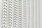 Genuine 925 Sterling Silver Miami Cuban Link Bracelets-lirysjewelry