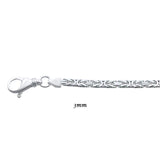 Genuine 925 Sterling Silver Byzantine Necklaces-lirysjewelry