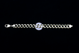 **New Solid Gold Curb Link Bracelets-lirysjewelry