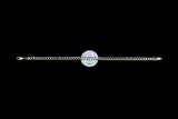 **New Solid Gold Curb Link Bracelets-lirysjewelry