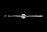 **New Solid Gold Curb Link Bracelets-lirysjewelry