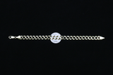**New Solid Gold Curb Link Bracelets-lirysjewelry