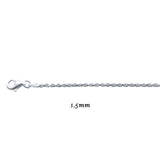 Genuine 925 Sterling Silver Diamond Cut Rope Bracelet-lirysjewelry
