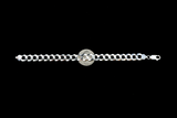 Genuine 925 Sterling Silver Curb Link Bracelets-lirysjewelry