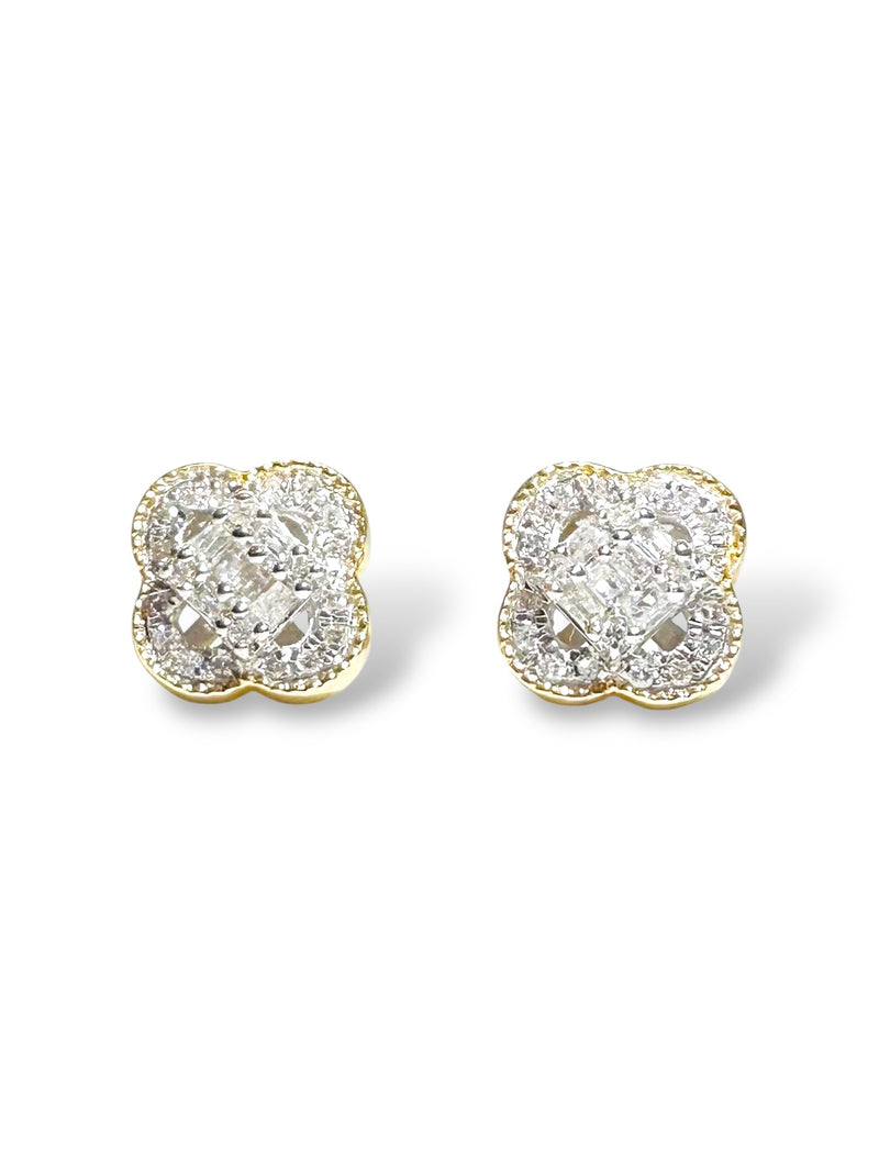 1/5ctw Diamond Earrings 10K