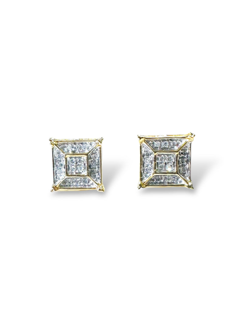 1/10Ctw Diamond Earrings 10K