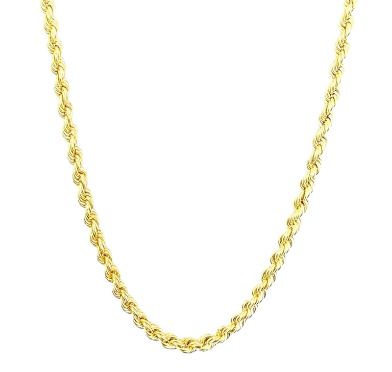 ROPE CHAIN HOLLOW 10K