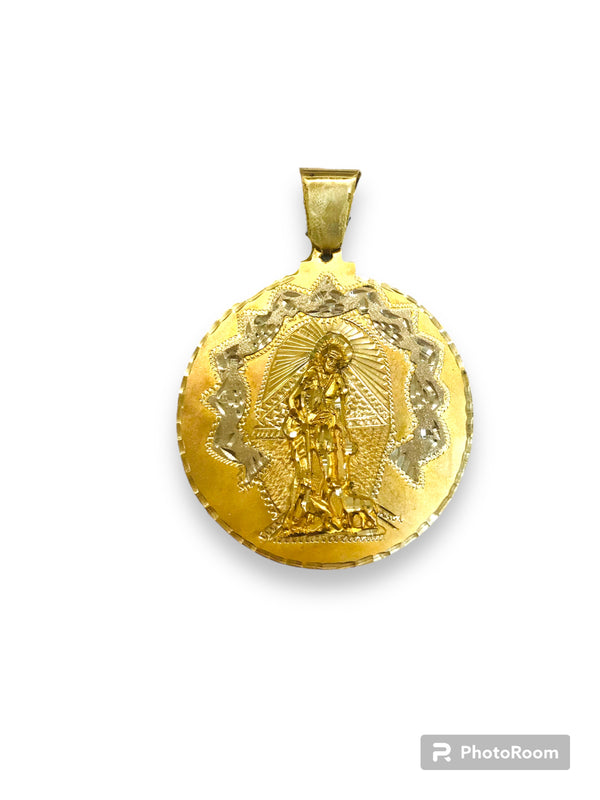 Medal of St. Lázaro 14k