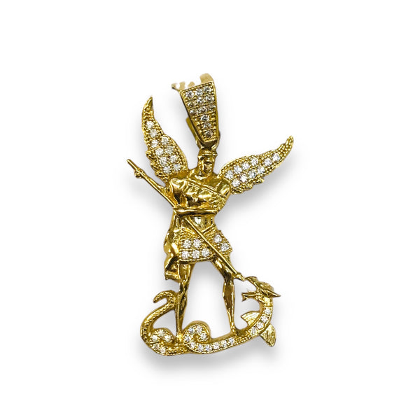 Saint Michael 14k CZ