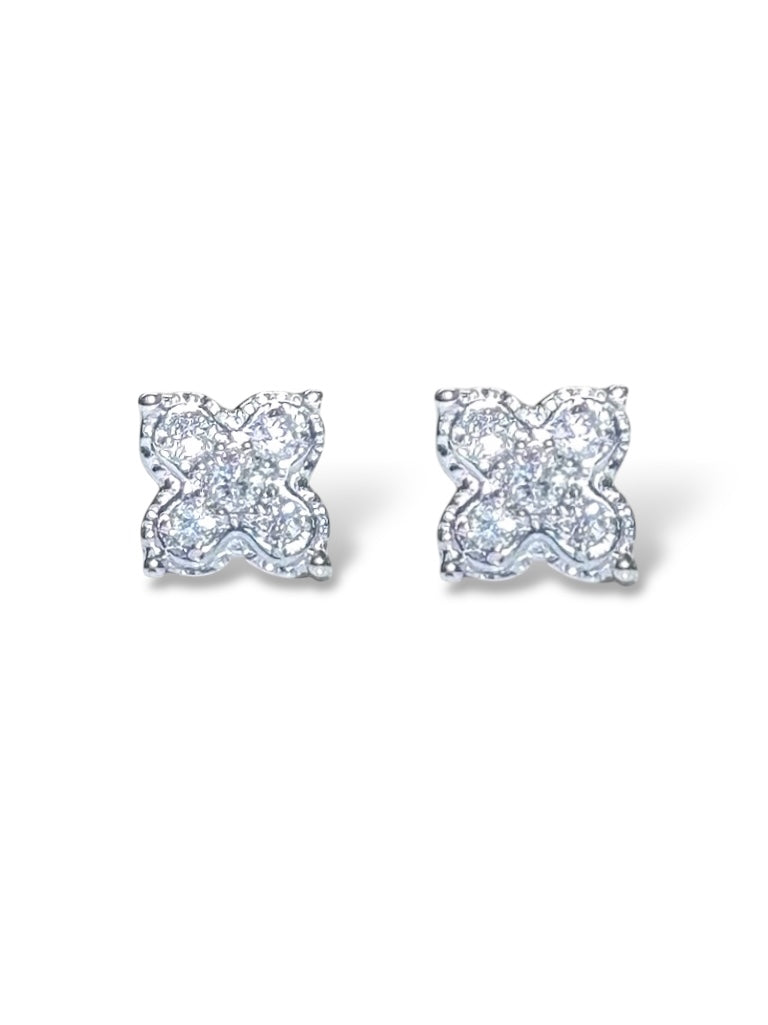 1/6ctw Diamond Earrings 10K