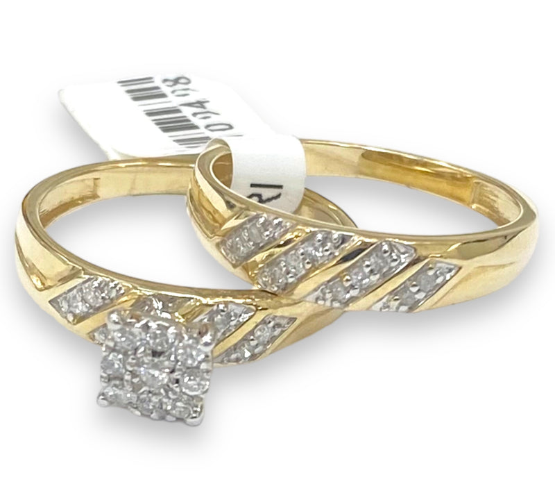 .40ctw Women’s Diamond Wedding Ring Set
