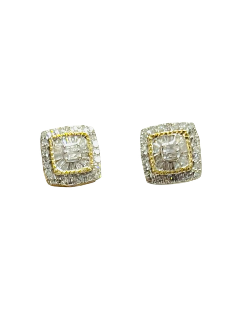 Diamond earrings 10K
