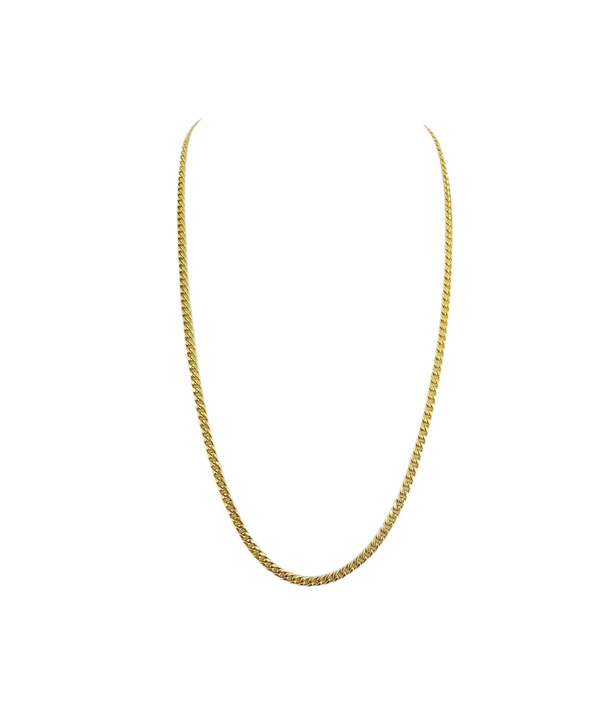 HOLLOW MIAMI CUBAN LINK CHAIN 10K        11.7 GM