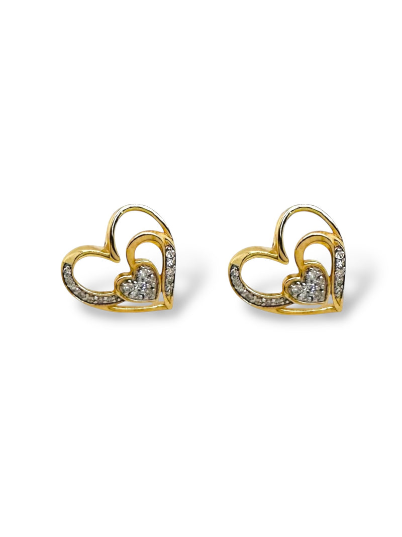 Diamond earrings 10K