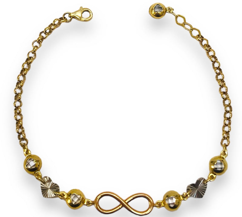 Figure 8 14kt Bracelet