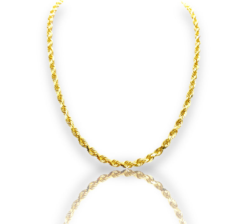 Rope link CHAIN 14k.