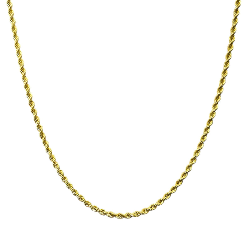 23.8G ROPE CHAIN SOLID 14K