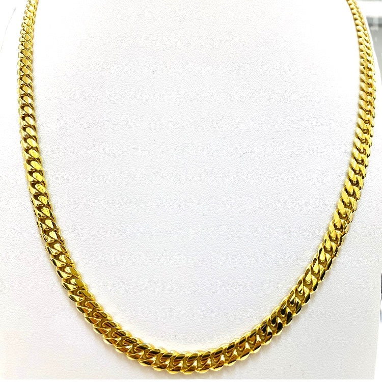 82.3gm MIAMI CUBAN LINK CHAIN 10k.