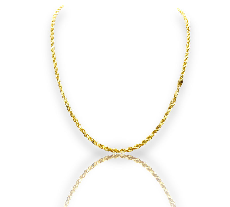 Rope link CHAIN 14k.