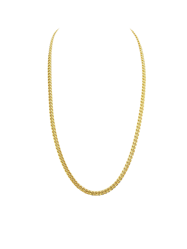 HOLLOW MIAMI CUBAN LINK CHAIN 10K         20.0 GM