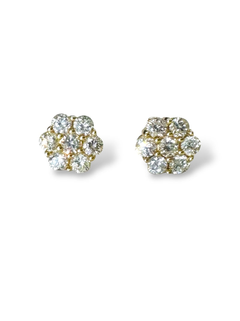 5/8ctwDiamond Earrings 10K
