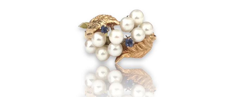 Women’s Pearl Ring 18k