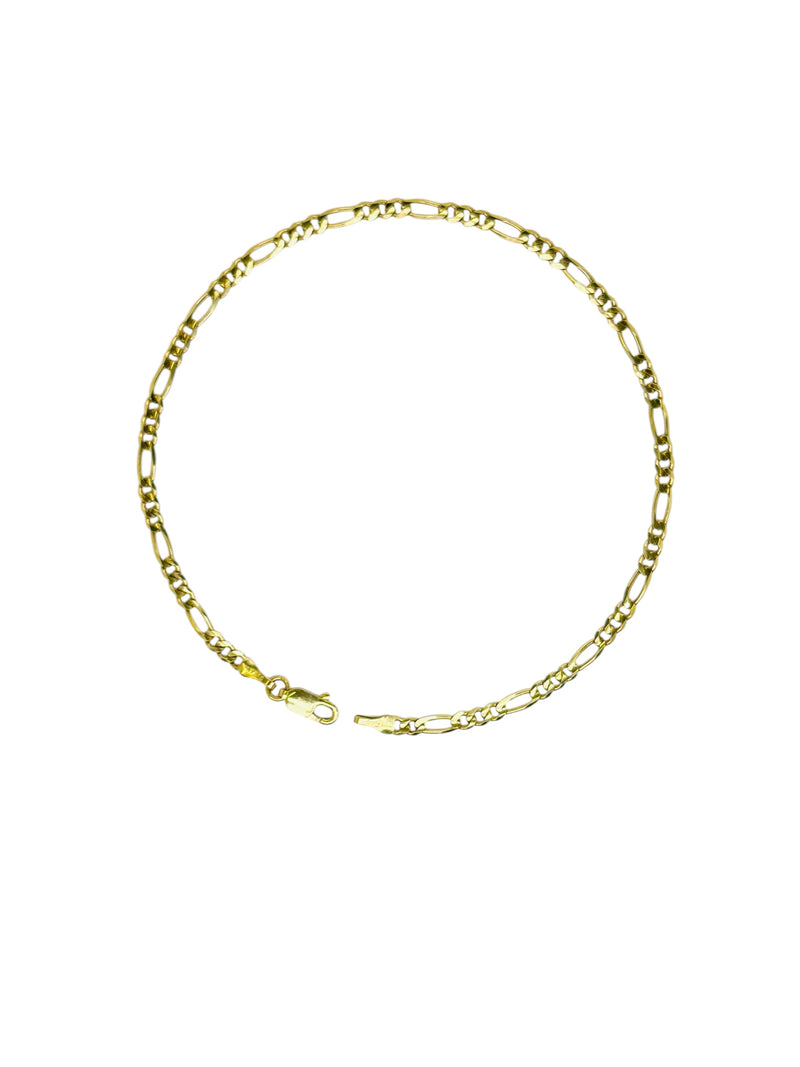Figaro Anklet 10K