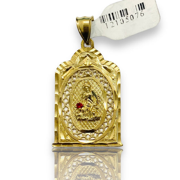 St. Lazaro Pendant 10k