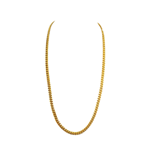 HOLLOW MIAMI CUBAN LINK CHAIN 10K      30.6 GM