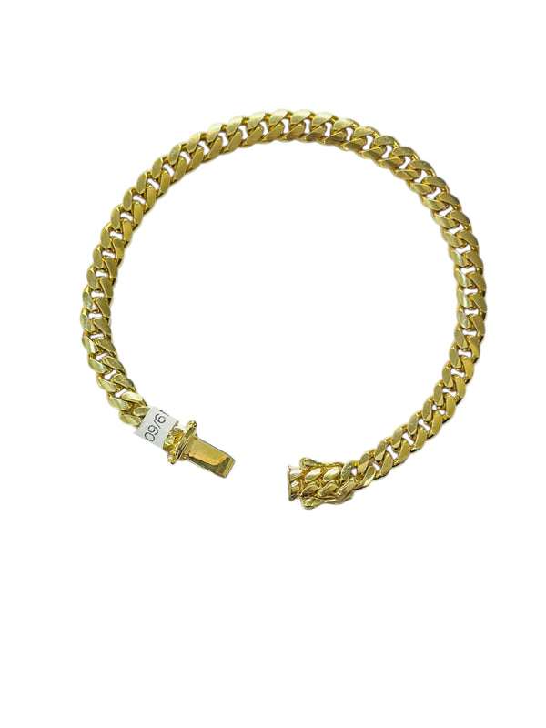 10K 18.9GM CUBAN LINK BRACELET