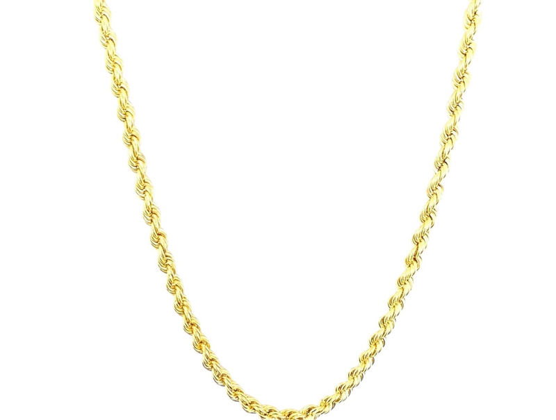 ROPE CHAIN HOLLOW 10K