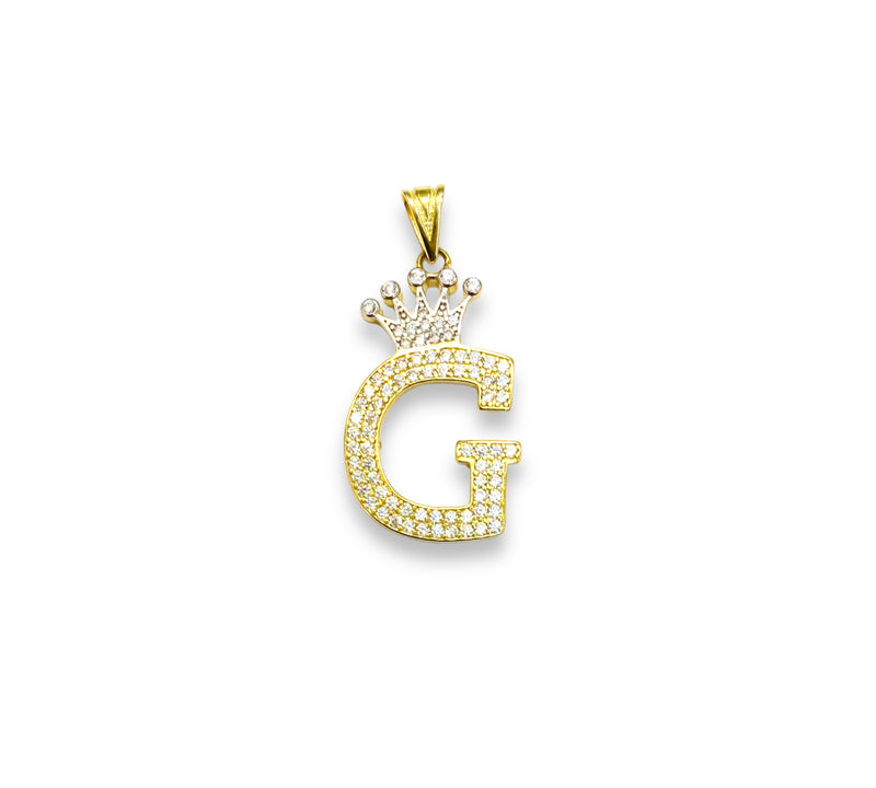 Initial Pendant 14k