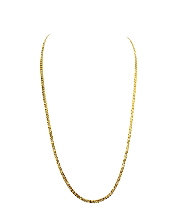 HOLLOW MIAMI CUBAN LINK CHAIN 10K       12.5 GM