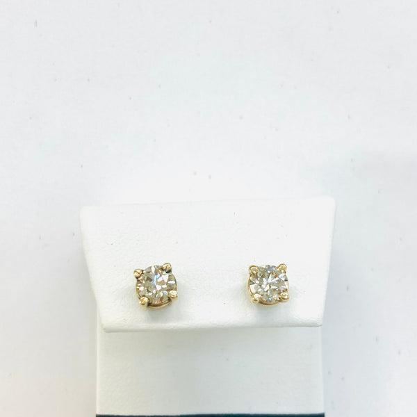 70ctw Stud Diamond Earrings 14k