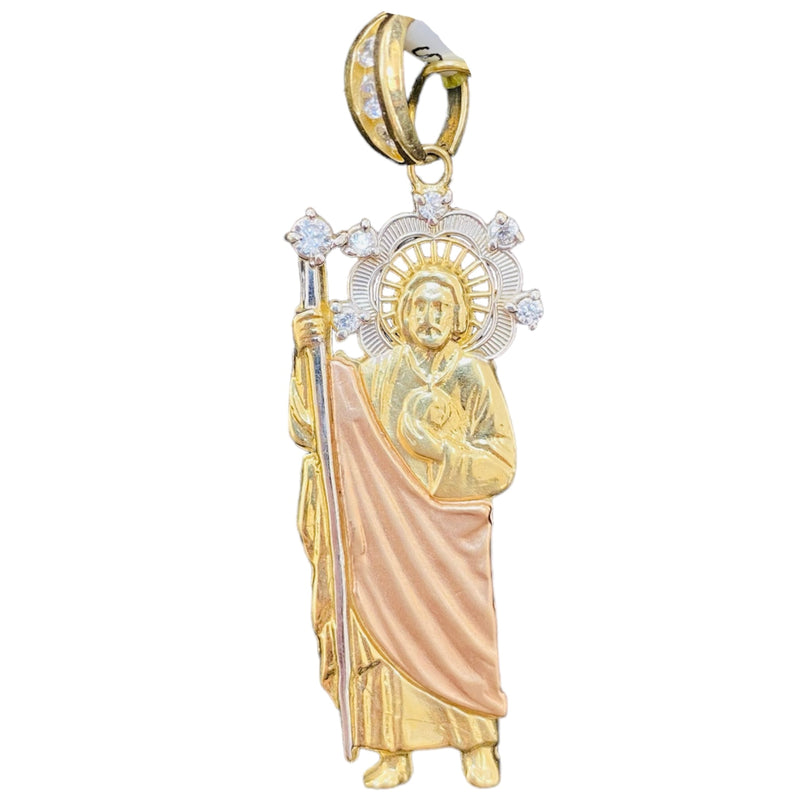 Saint Judas 14k CZ