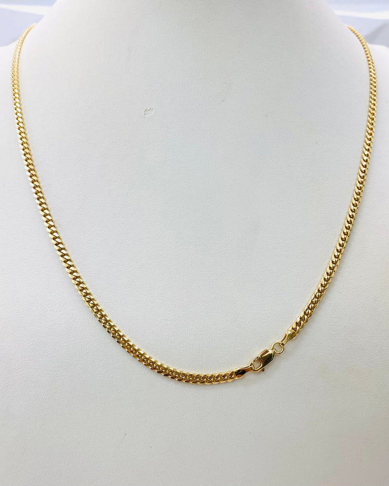 14K 12.4 GM CUBAN LINK CHAIN