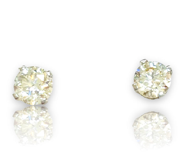 5/8ctw Stud Diamond Earrings 14k