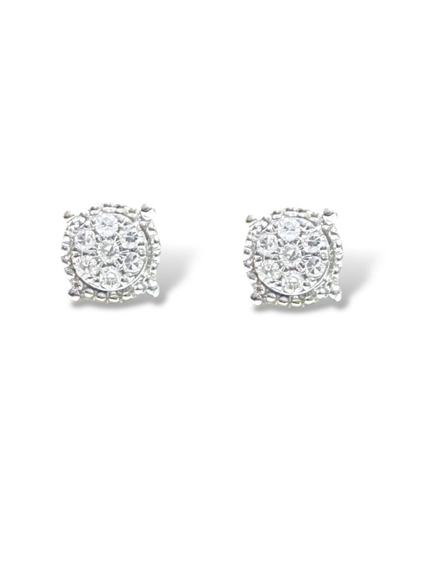 1/10ctw Diamond Earrings 10K