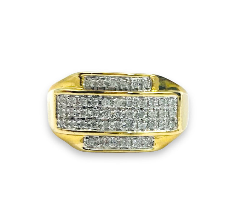 .33ctw Men’s Diamond Ring 10k