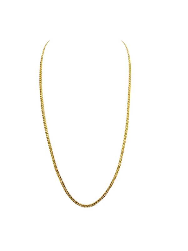 HOLLOW MIAMI CUBAN LINK CHAIN 10K       13.4 GM