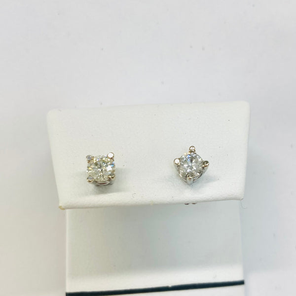 50ctw Stud Diamond Earrings 14k