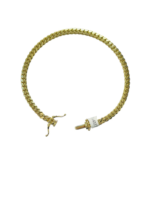 10K 8.9GM CUBAN LINK BRACELET