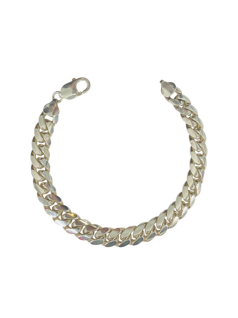 40.2GM Silver Cuban bracelet